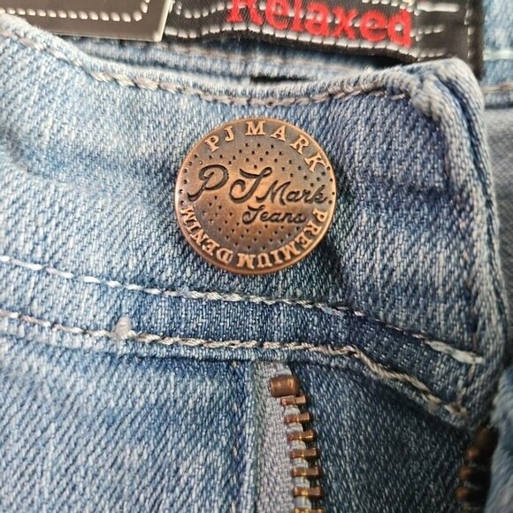 Pjmark Jeans Men's Relaxed Fit 30x30 Light Blue 5 Pocket Cotton Bld Stretch NWT - Picture 14 of 16